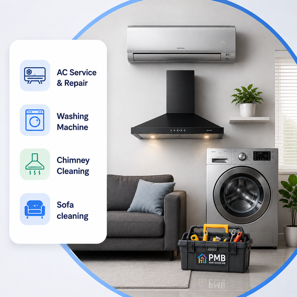 PMB Home Service Appliances Composition